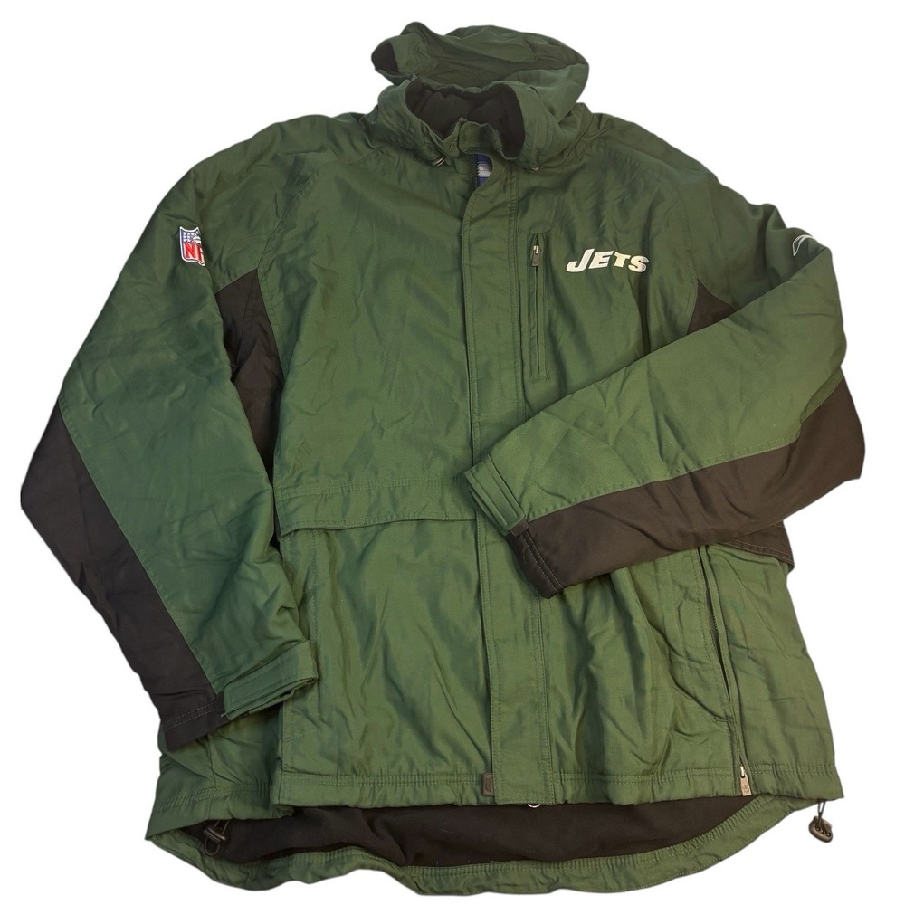 New York Jets Coat Mensโ Large Vintage NFL Reebok